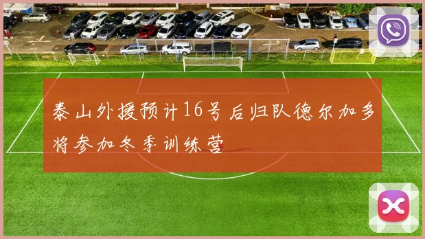 泰山外援预计16号后归队德尔加多将参加冬季训练营